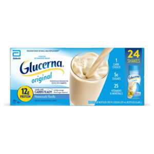 Glucerna 12g Protein Small Meal Replacement Shake, Homemade Vanilla 8 fl. oz., 24 pk.