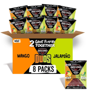 Jack Link's Duos Jalapeno and Mango Beef Jerky, 16 oz. 8 Pk