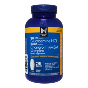 Member?s Mark Glucosamine HCl and Chondroitin/MSM Complex Tablets, 220 ct.