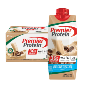 Premier Protein 30g High Protein Shake, Caf? Latte 11 fl. oz., 15 pk.