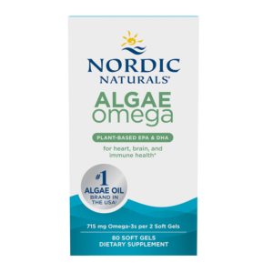Nordic Naturals Algae Omega 715 mg Softgels, 80 ct.