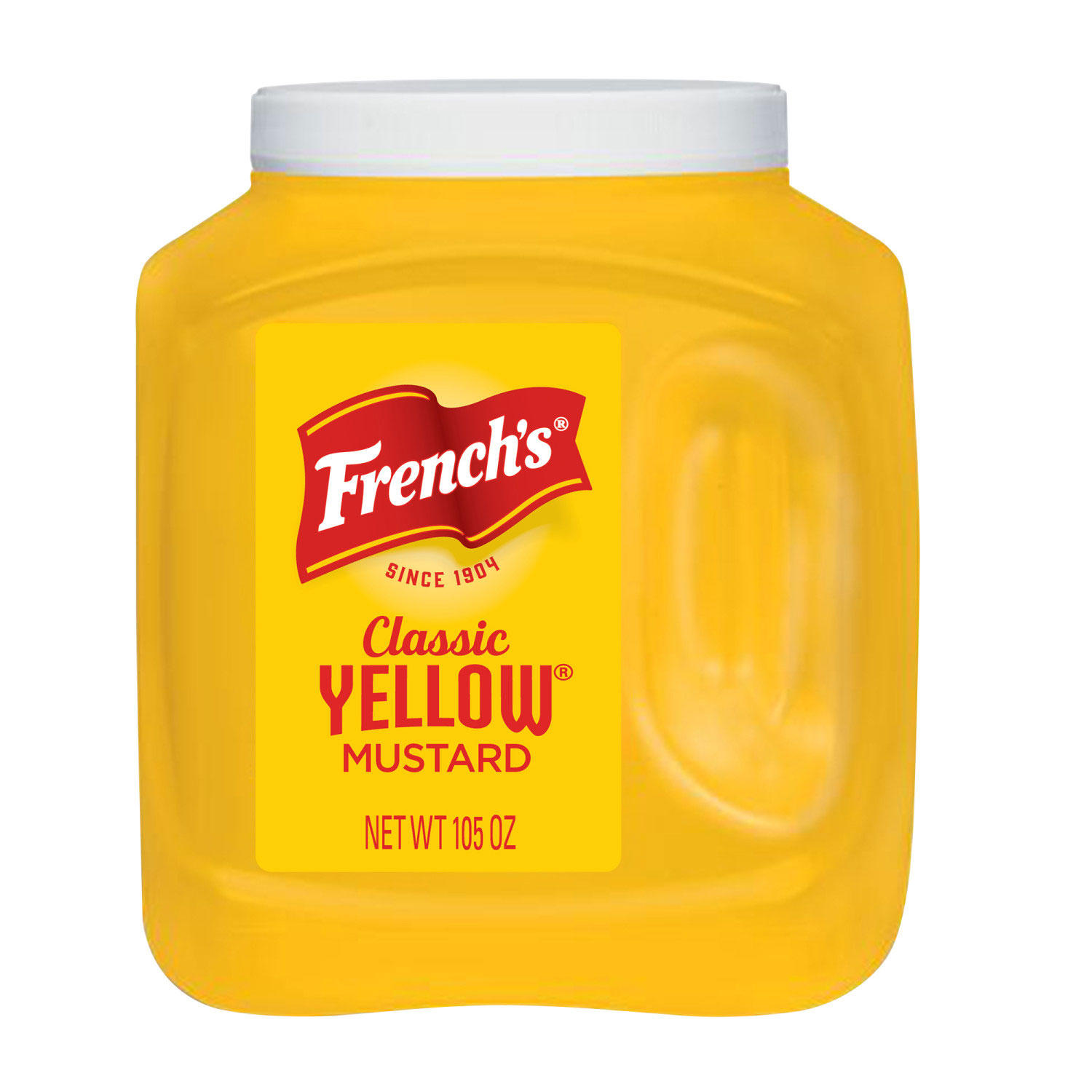 French's 100% Natural Classic Yellow Mustard 105 oz.
