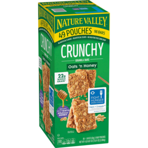 Nature Valley Oats 'n Honey Crunchy Granola Bars, 49 ct.
