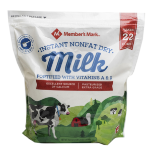 Member's Mark Non-Fat Instant Dry Milk, 70.4 oz,