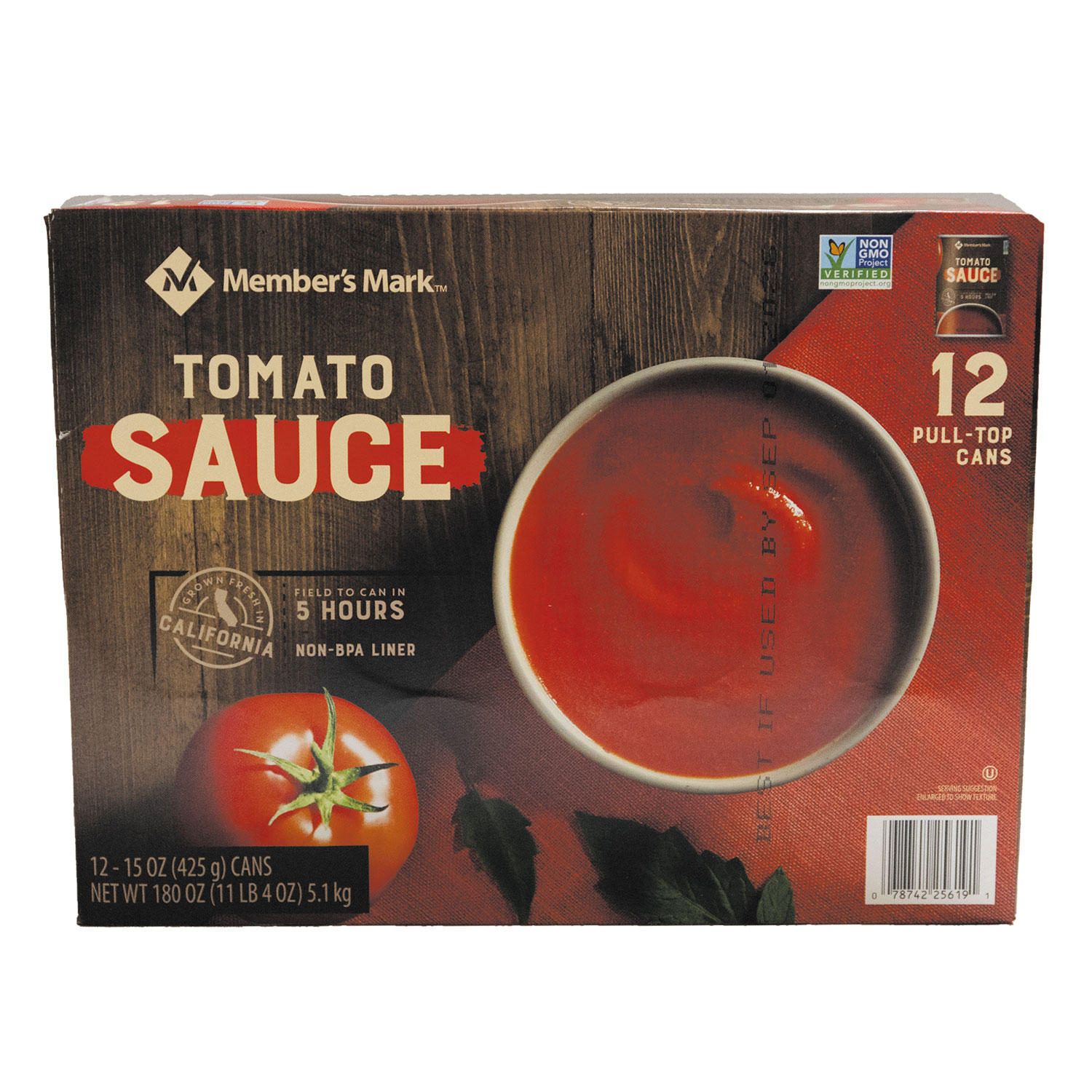 Member's Mark Tomato Sauce 15 oz., 12 ct.