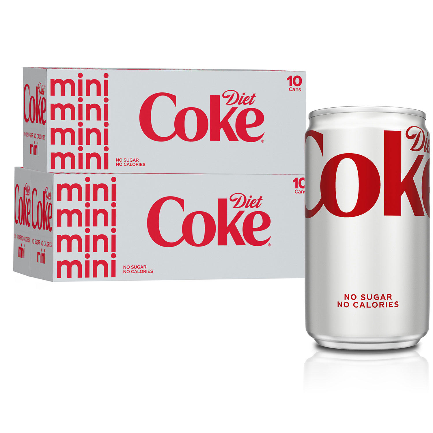 Diet Coke Soda Mini Cans, 7.5 fl. oz., 10 pk.