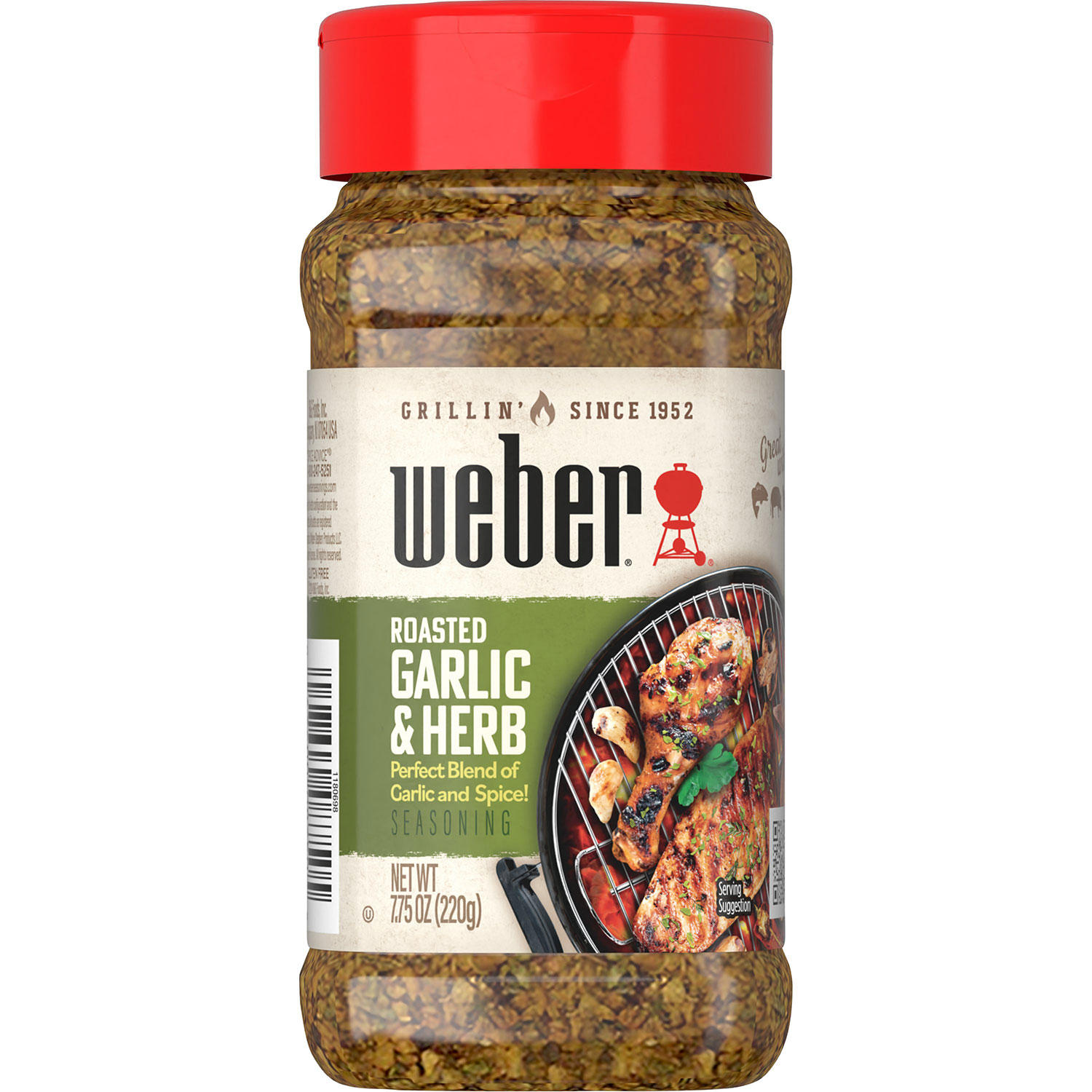 Weber Roasted Garlic and Herb Seasoning, 7.75 oz.