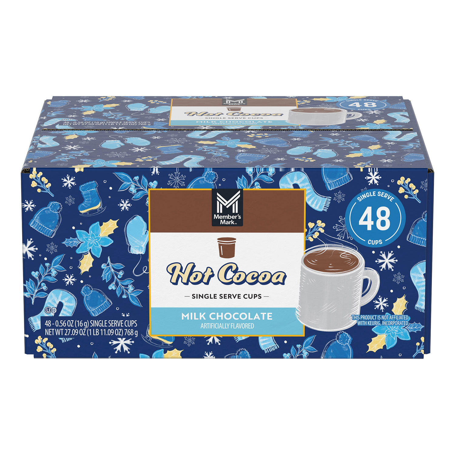 Member's Mark Milk Chocolate Hot Cocoa Pods, 48 ct.