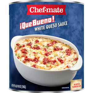 Chef-mate Que Bueno White Queso Cheese Sauce 106 oz.