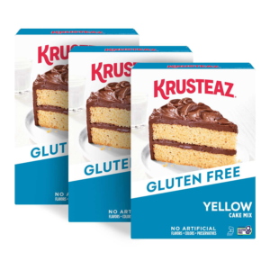 Krusteaz Gluten Free Yellow Cake Mix, 18 oz., 3 pk.