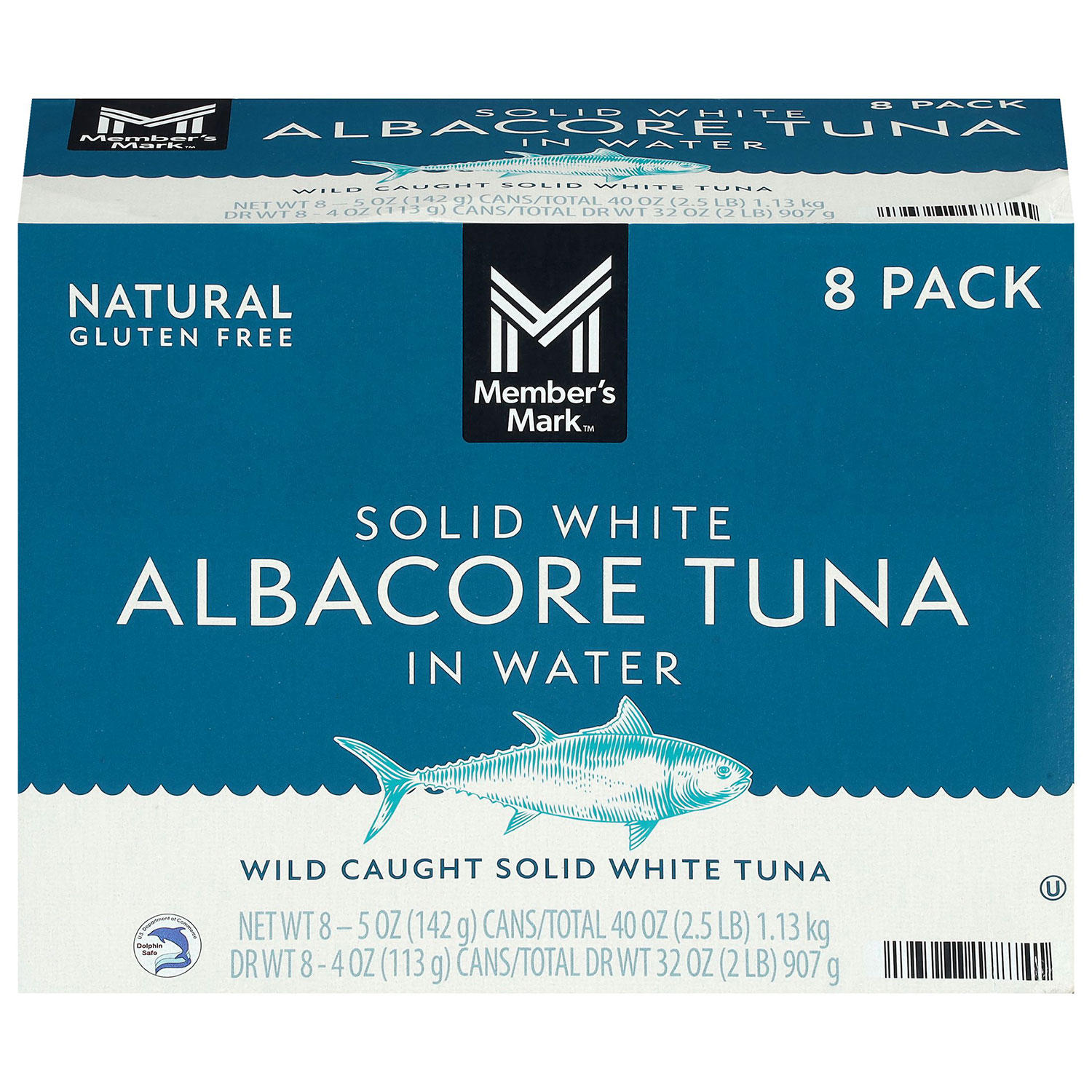 Member's Mark Premium Solid White Albacore Tuna 5 oz., 8 pk.