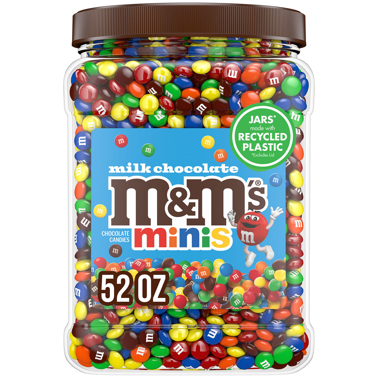 M&M'S Milk Chocolate Candy, Minis, 52 oz.
