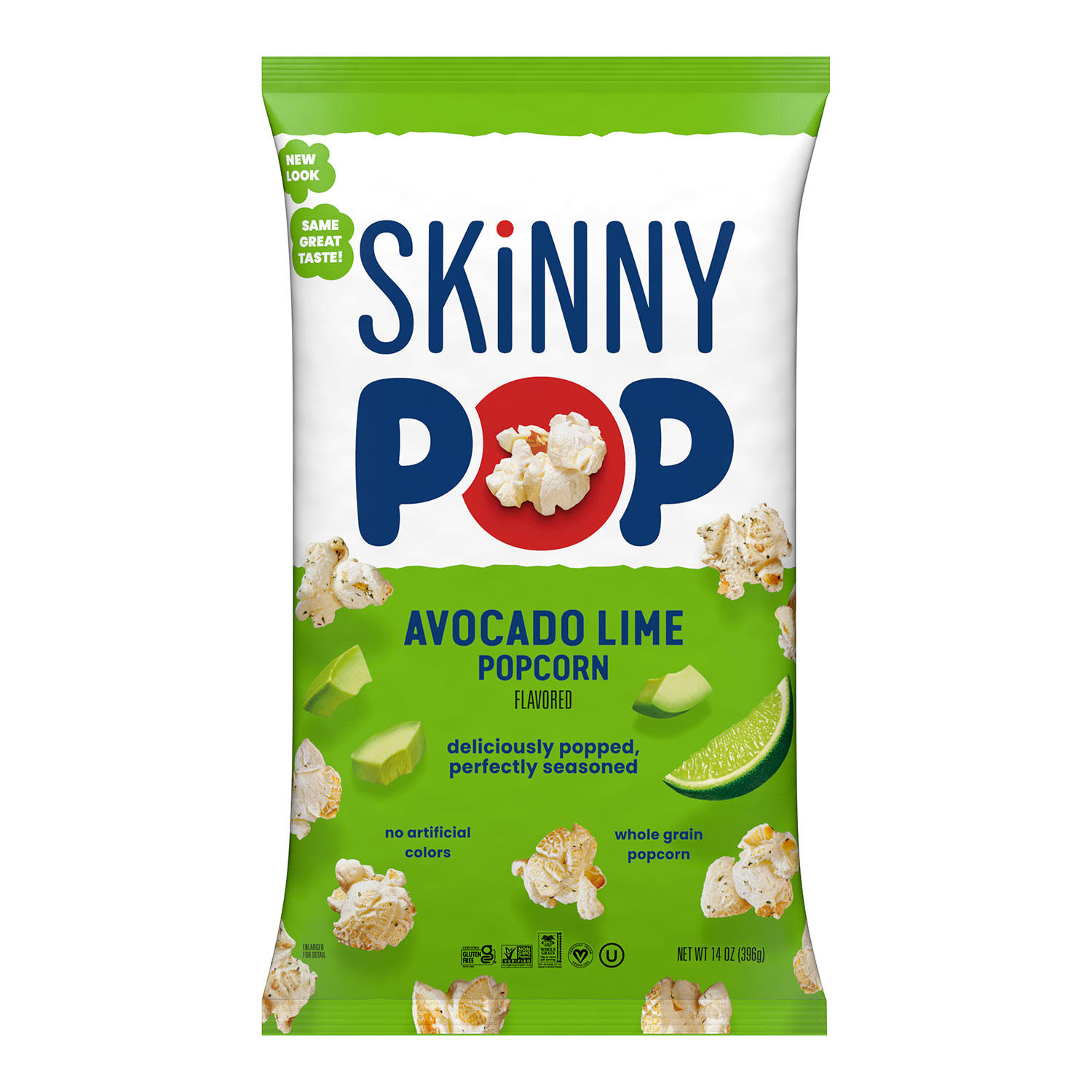 Skinny Pop Avocado Lime Popcorn, 14 oz.