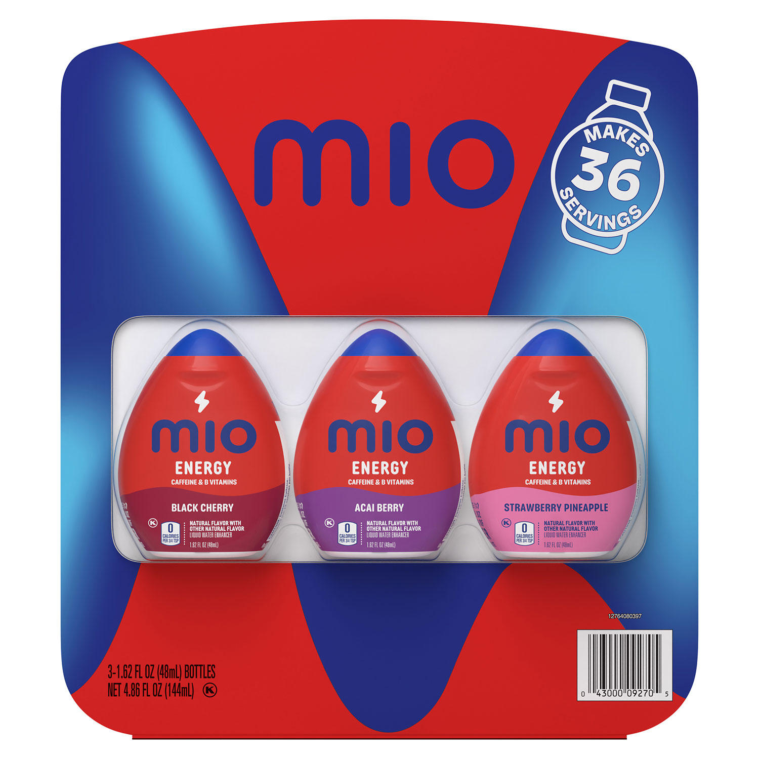 MiO Energy Liquid Water Enhancer Variety Pack 1.62 fl. oz., 3 pk.