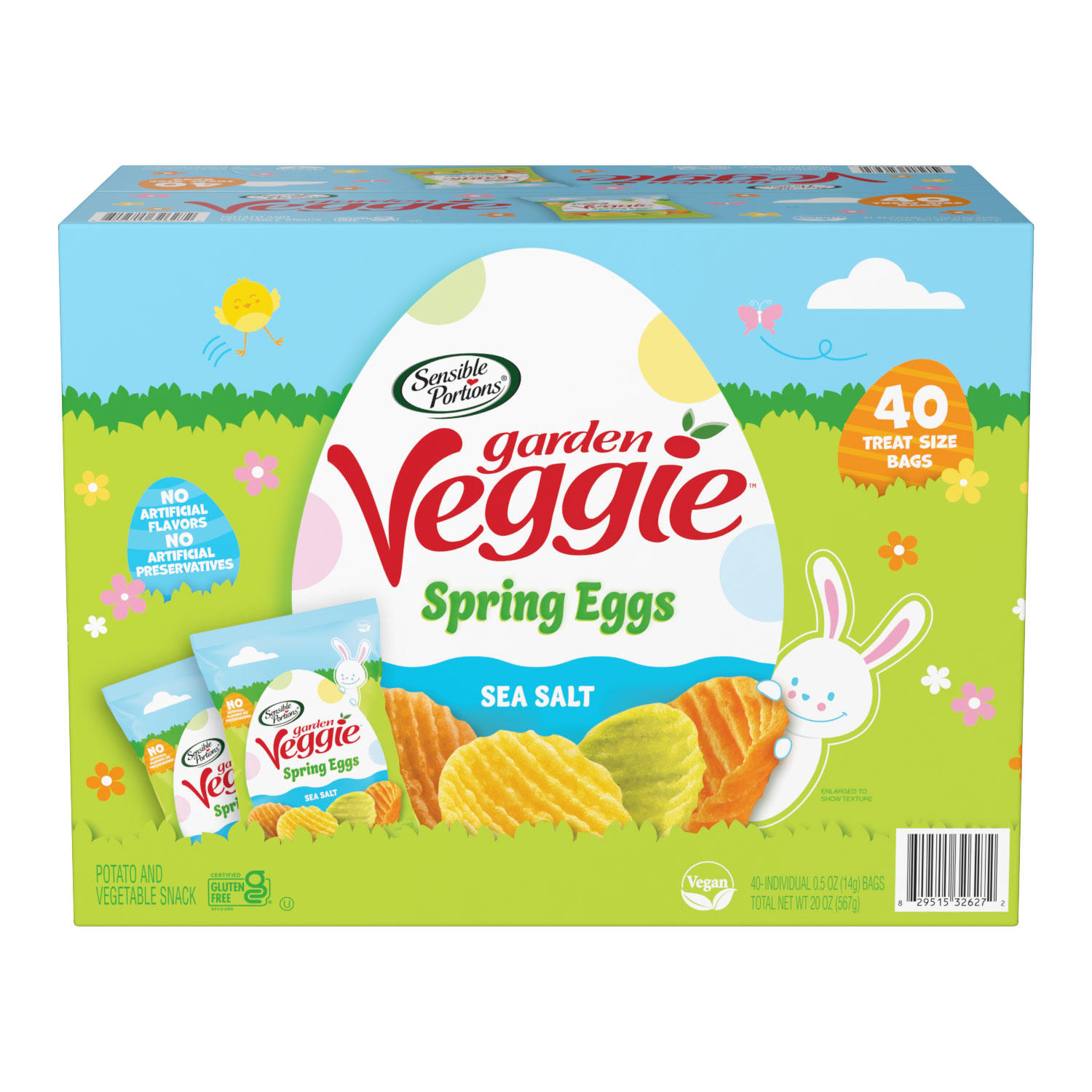 Garden Veggie Snacks Spring Eggs, 40 pk.