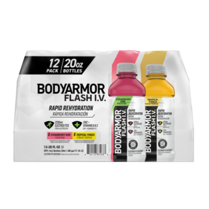 BODYARMOR Flash IV Sports Drink Variety Pack 20 fl. oz., 12 pk.