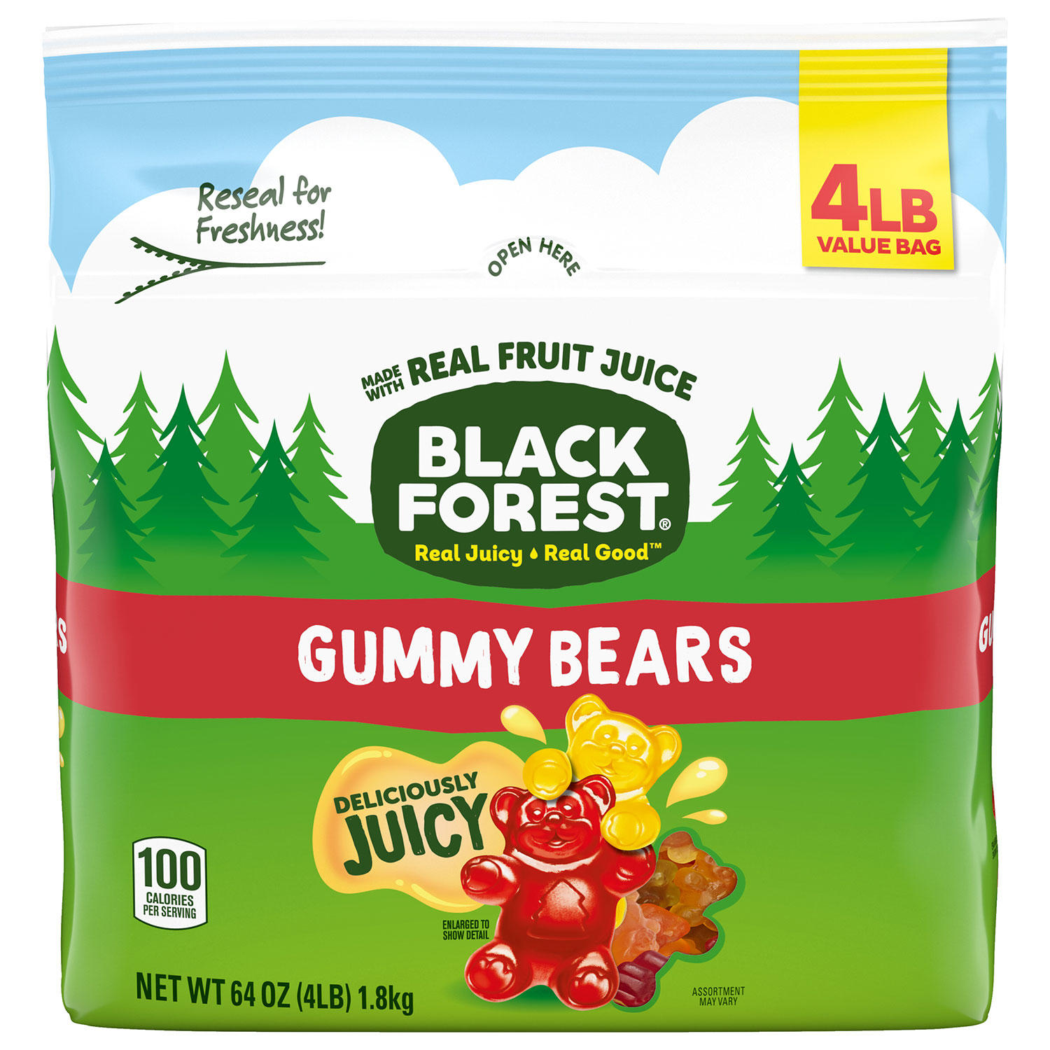 Black Forest Gummy Bears, 4 lbs.