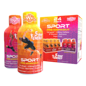 5-hour ENERGY Shot, Mixed Sport, Preworkout, 1.93 fl. oz., 24 pk.