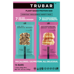 TRUBAR Plant Based Protein Bar, Variety Pack, 14 ct.