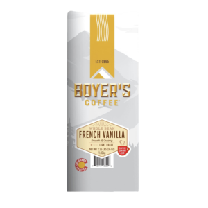 Boyer's Coffee Whole Bean French Vanilla, 36 oz.