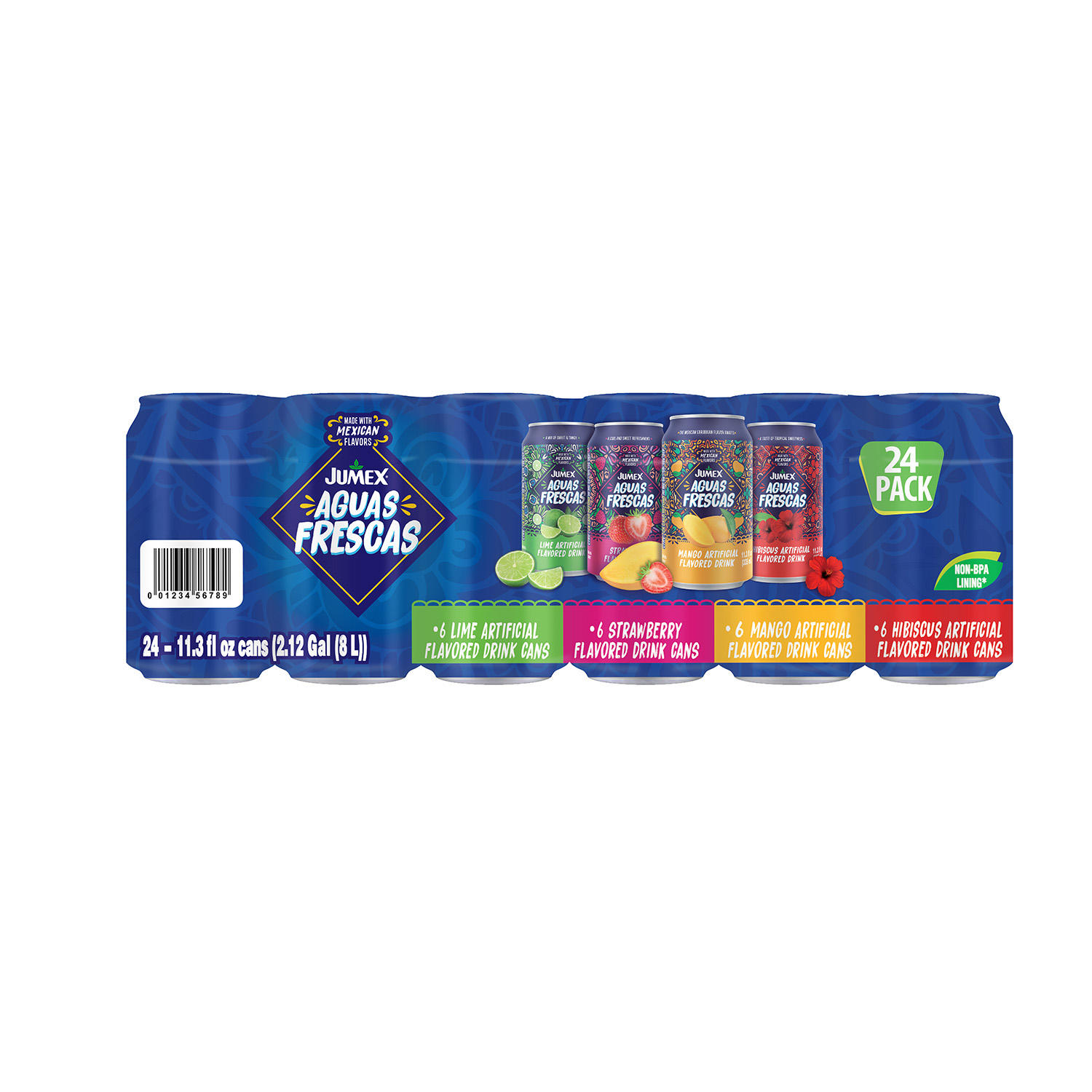 Jumex Aguas Frescas Tropical 11.3 fl. oz., 24 pk.